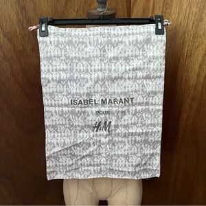 H&M X ISABEL MARANT Printed Dust Bag 19 x 14 inches